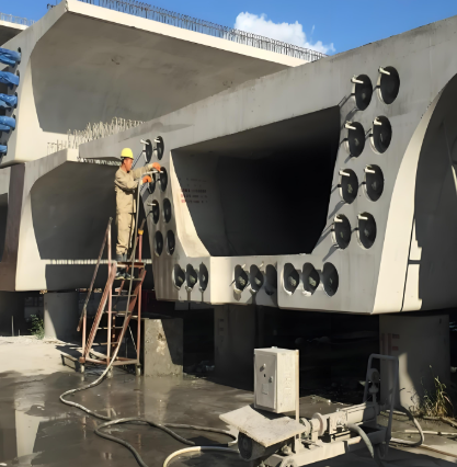 银海压浆料施工流程及注意事项